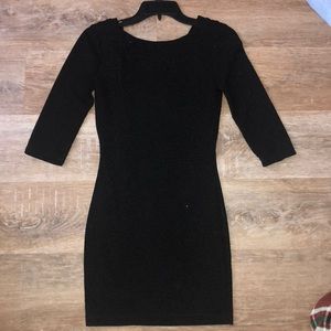 black sparkly homecoming dress